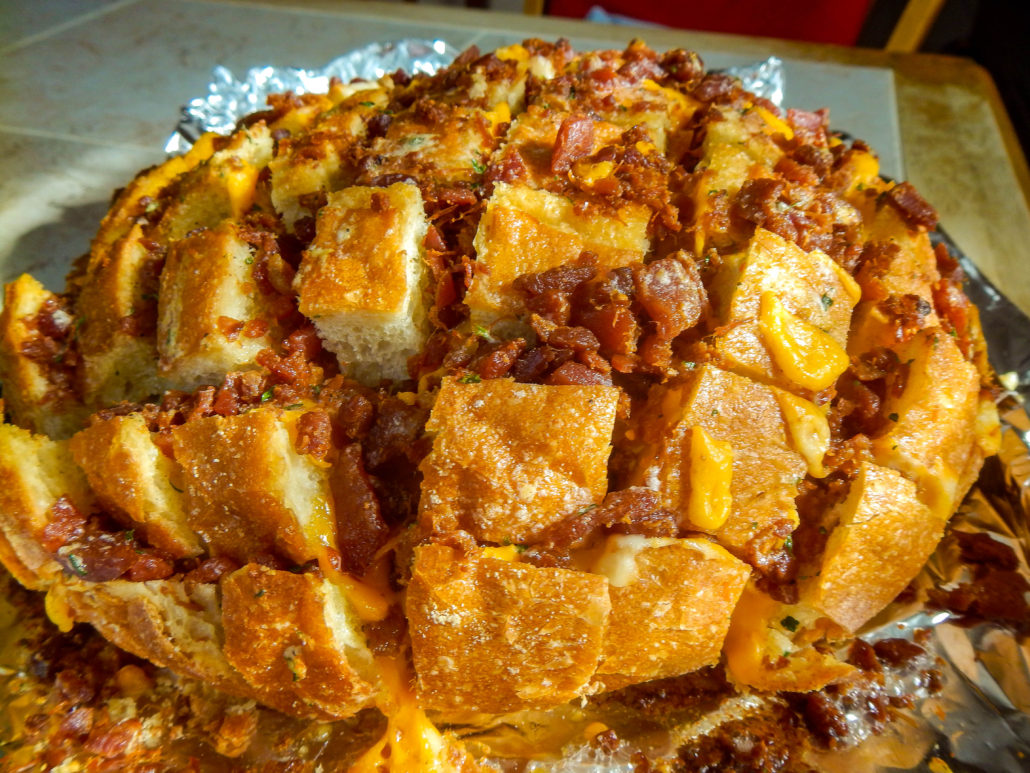 Pull Apart Crack Bread
